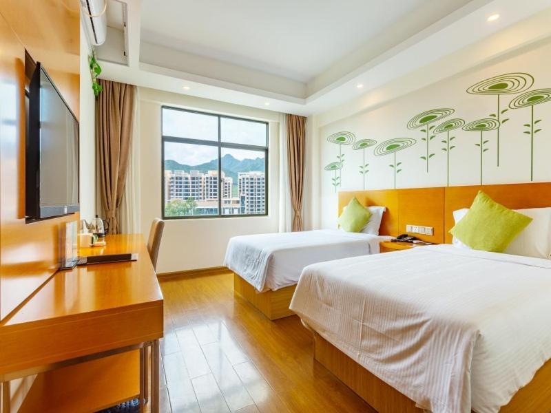 Greentree Alliance Sanya Jiyang District Yalongwan Road Hotel エクステリア 写真